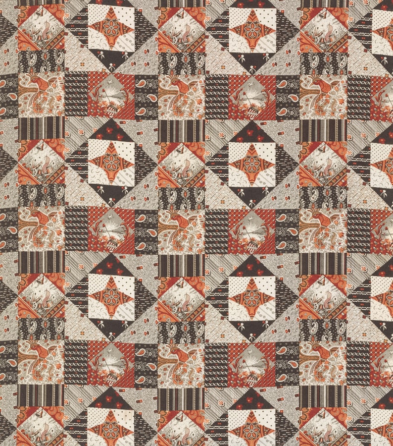 Golden Nine Patch quilt