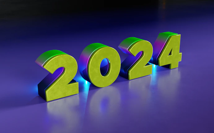 A cinematic dark navy background with floating glowing gold percentage symbols.