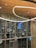 A modern commercial space beautifully illuminated.