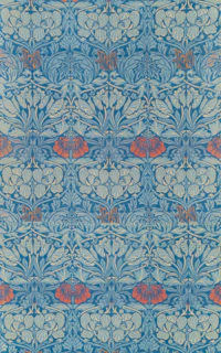 A vibrant digital pattern featuring intricate vintage botanical leaves in rich greens and warm earth tones.