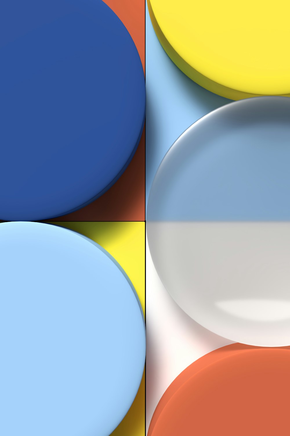 a close up of a plate on a table