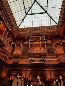 Finished wooden interior details highlighting craftsmanship.