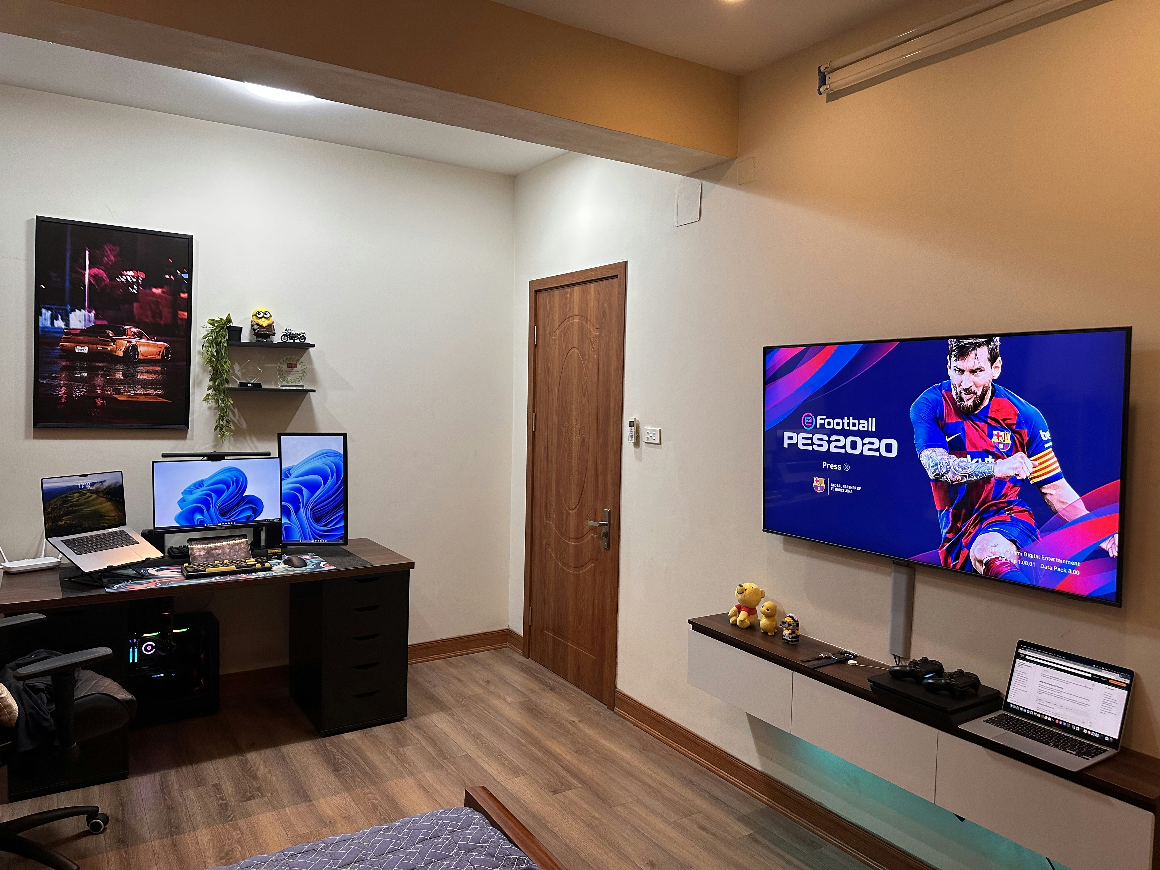 Gaming setup aesthetic