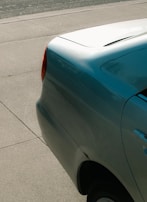 Rear parking sensors and camera system being tested on a car.