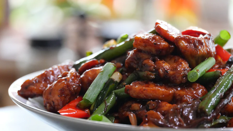 Babi pangang saus
