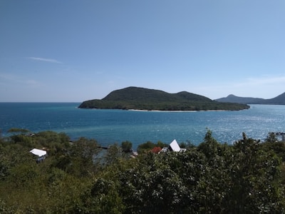 A scenic view of Boracay Island highlighting its natural beauty.