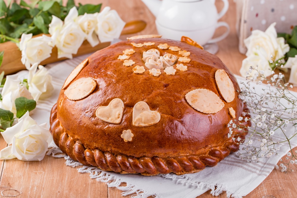 a cake that is sitting on a table