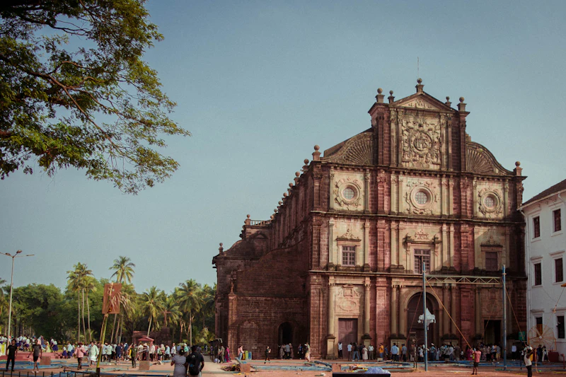 Basilica of Bom Jesus in Old Goa