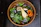 A vibrant bowl of fresh salad with colorful veggies on a rustic wooden table