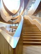 A beautifully finished interior space showcasing woodwork and flooring.