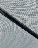 Close-up showing the flexible and smooth surface of graphite nylon material
