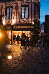 Festive Storefront Setup