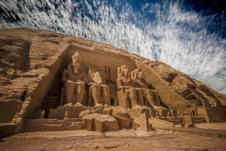 The Abu Simbel temples