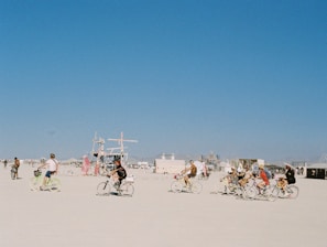 Smiling faces during a mountain biking workshop in the Atacama desert