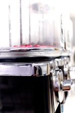 Close-up of appliance parts being inspected during maintenance.