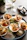 Close-up of a beautifully arranged seafood platter prepared by maréa fina.