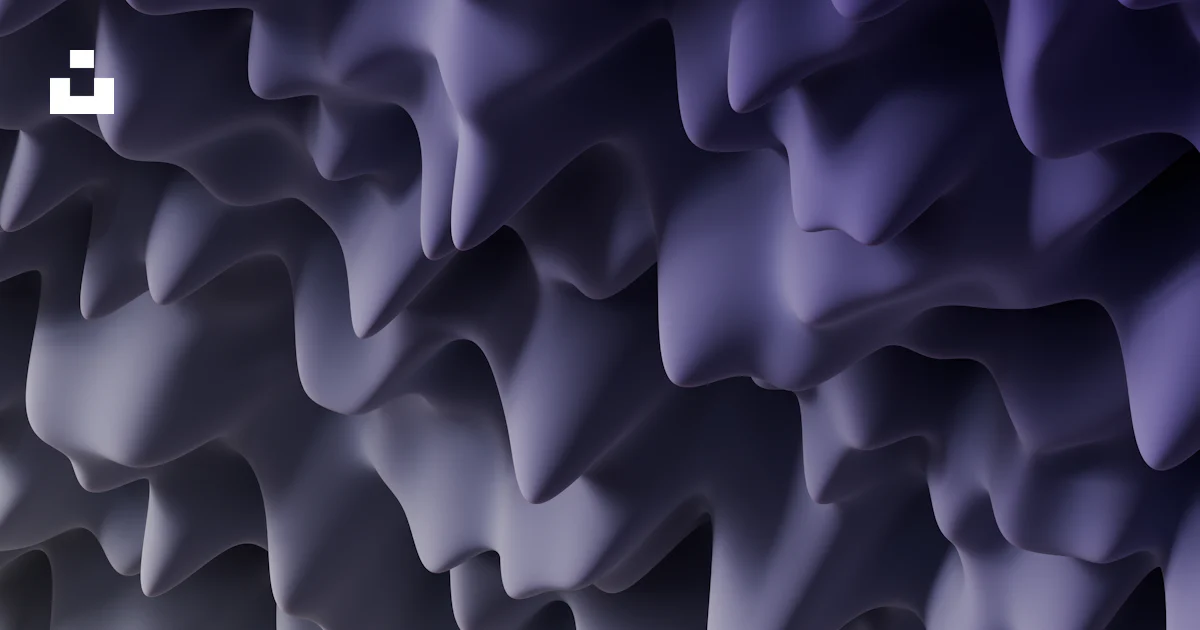 A wall made up of wavy purple fabric photo – Free Gujarat Image on Unsplash