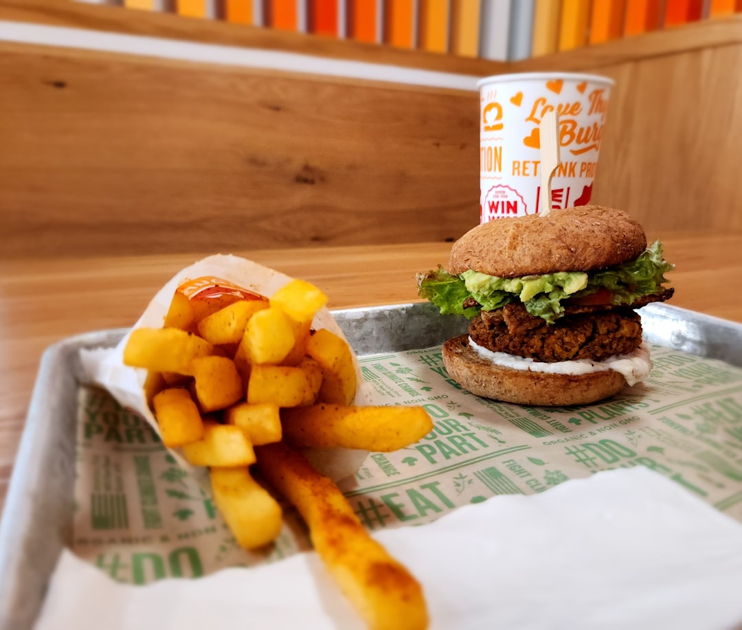 Plant-based burger