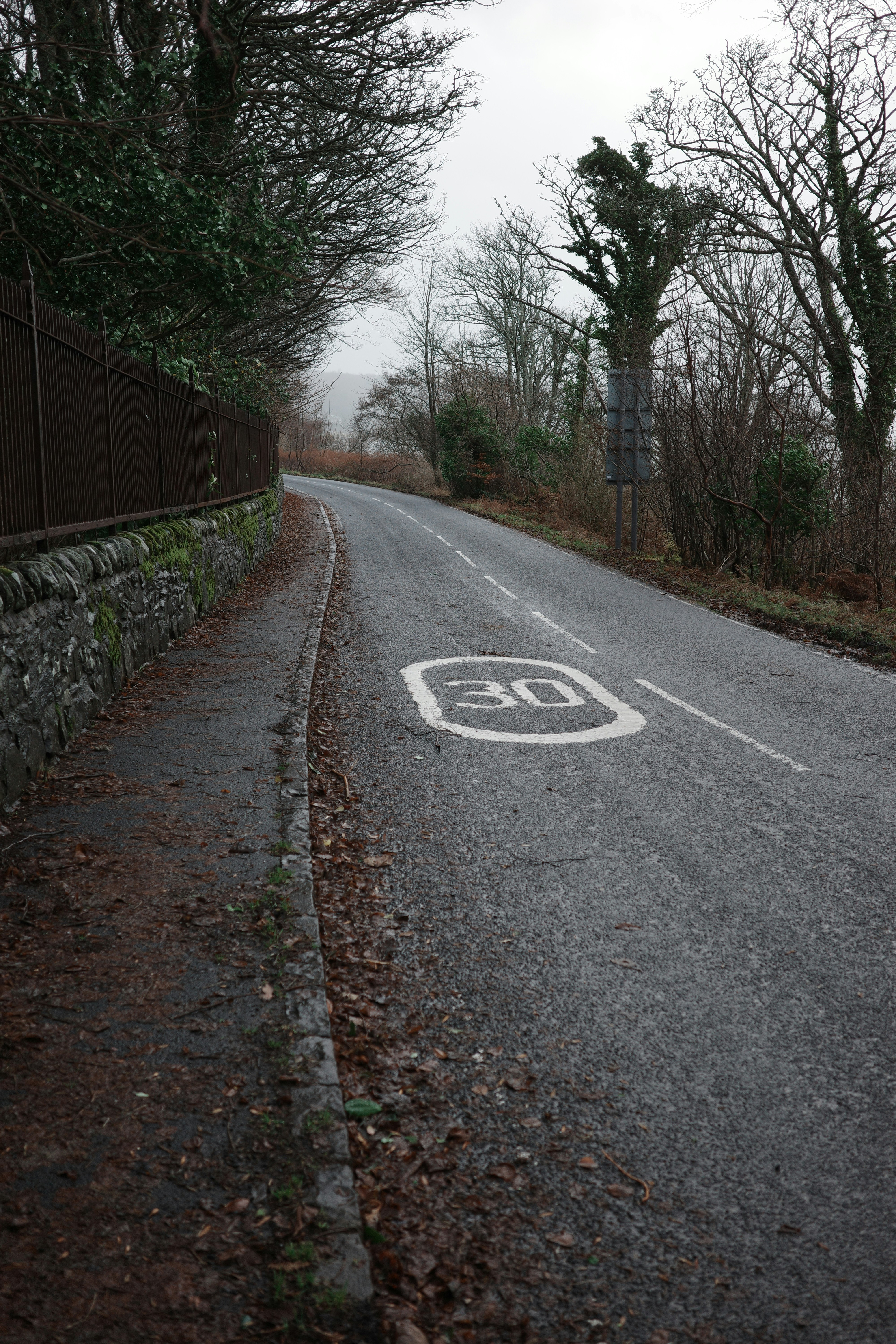 A street sign on the side of a road photo – Free Grey Image on Unsplash
