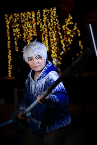 Vexa Nova leading the group with her shining silver hair glowing brightly.