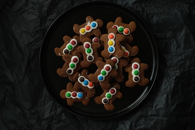 Gingerbread Teddy Bear Cookies