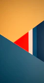Modern geometric art print with bold shapes and colors.