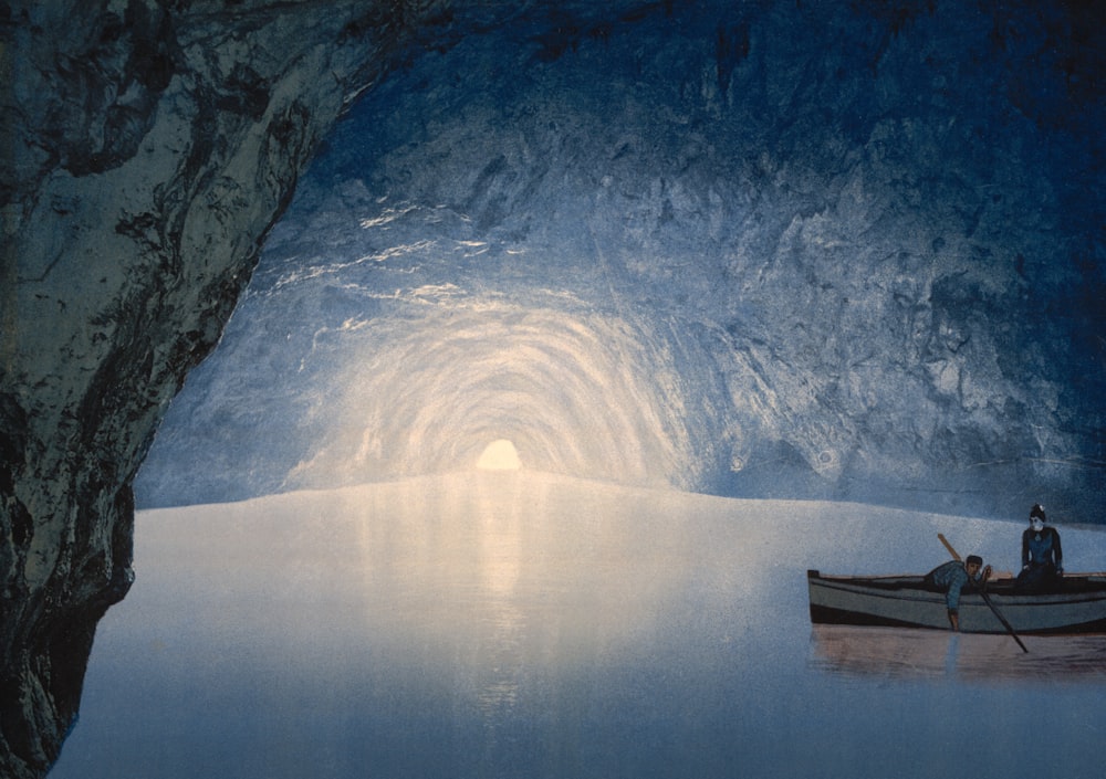 Blue grotto, Capri Island, Italy