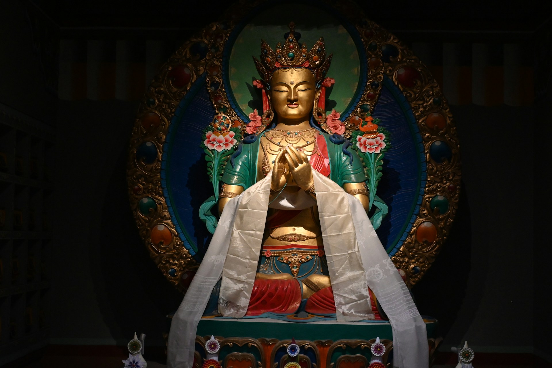 woman wearing yellow long-sleeved dress under white clouds and blue sky during daytime