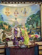 An artistic depiction of Vedas and Upanishads.