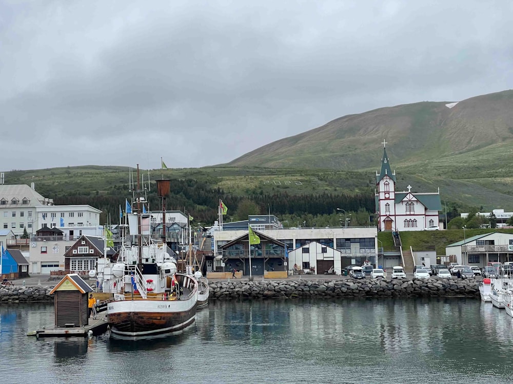 a harbor filled with lots of small boats