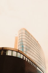 A modern office building showcasing innovative architecture.