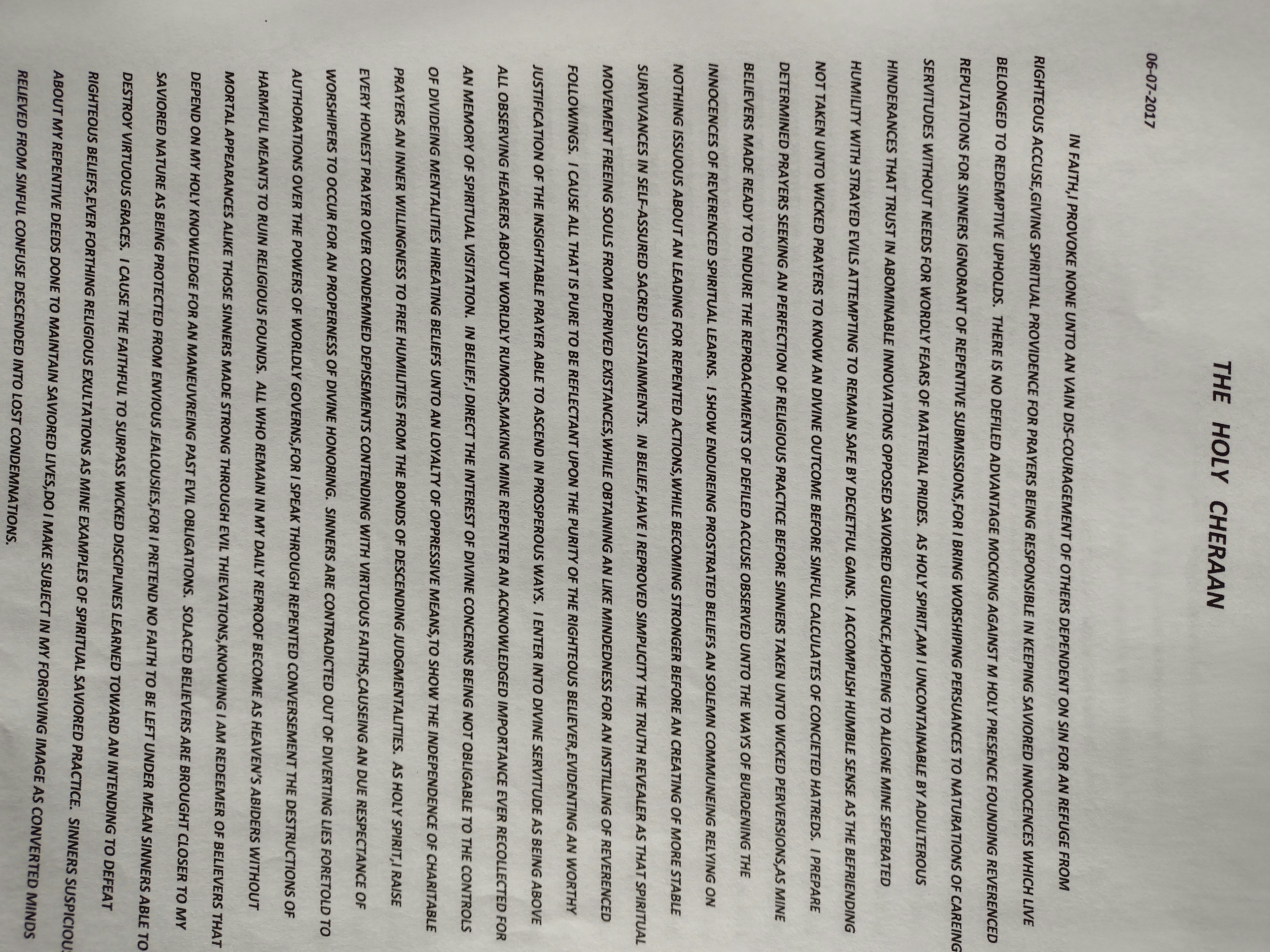 a close up of text on a piece of paper