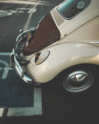 A car parked safely, symbolizing auto insurance.