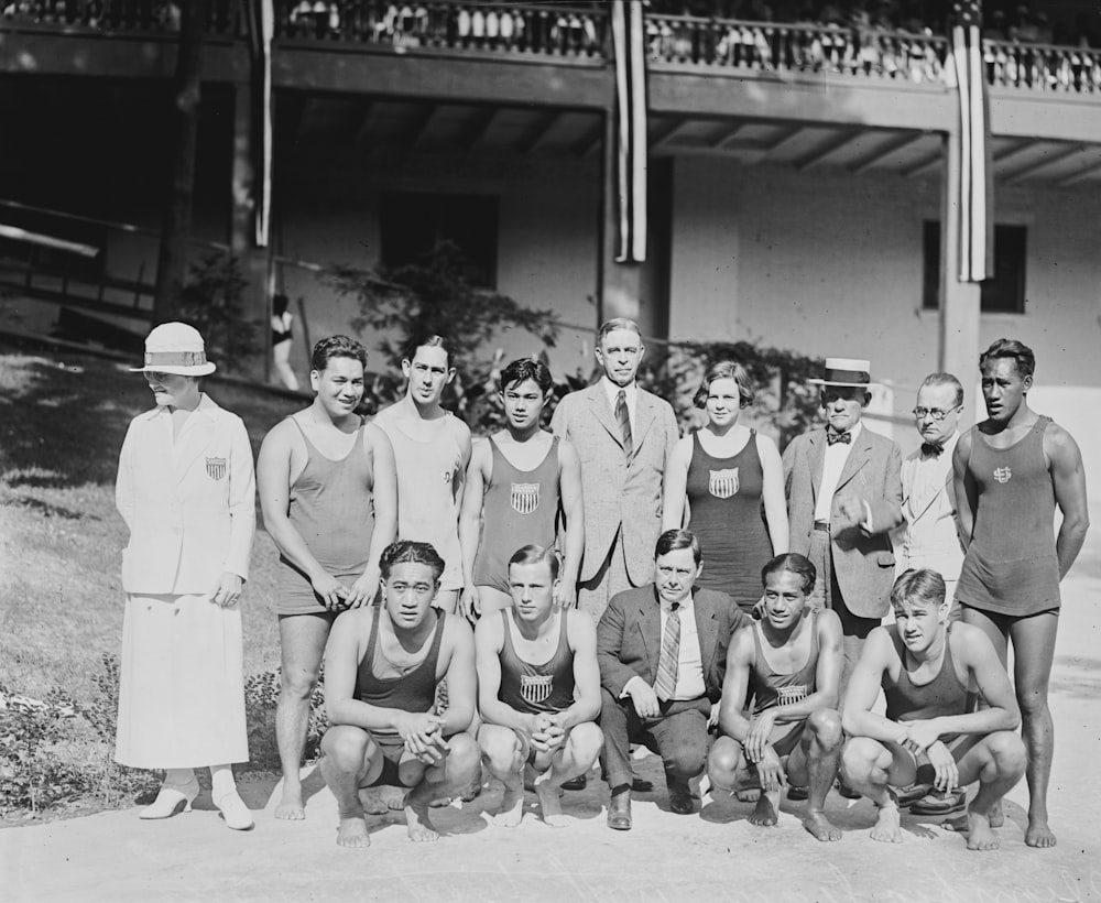 Hawaiian swimming team at Wardman Park Pool