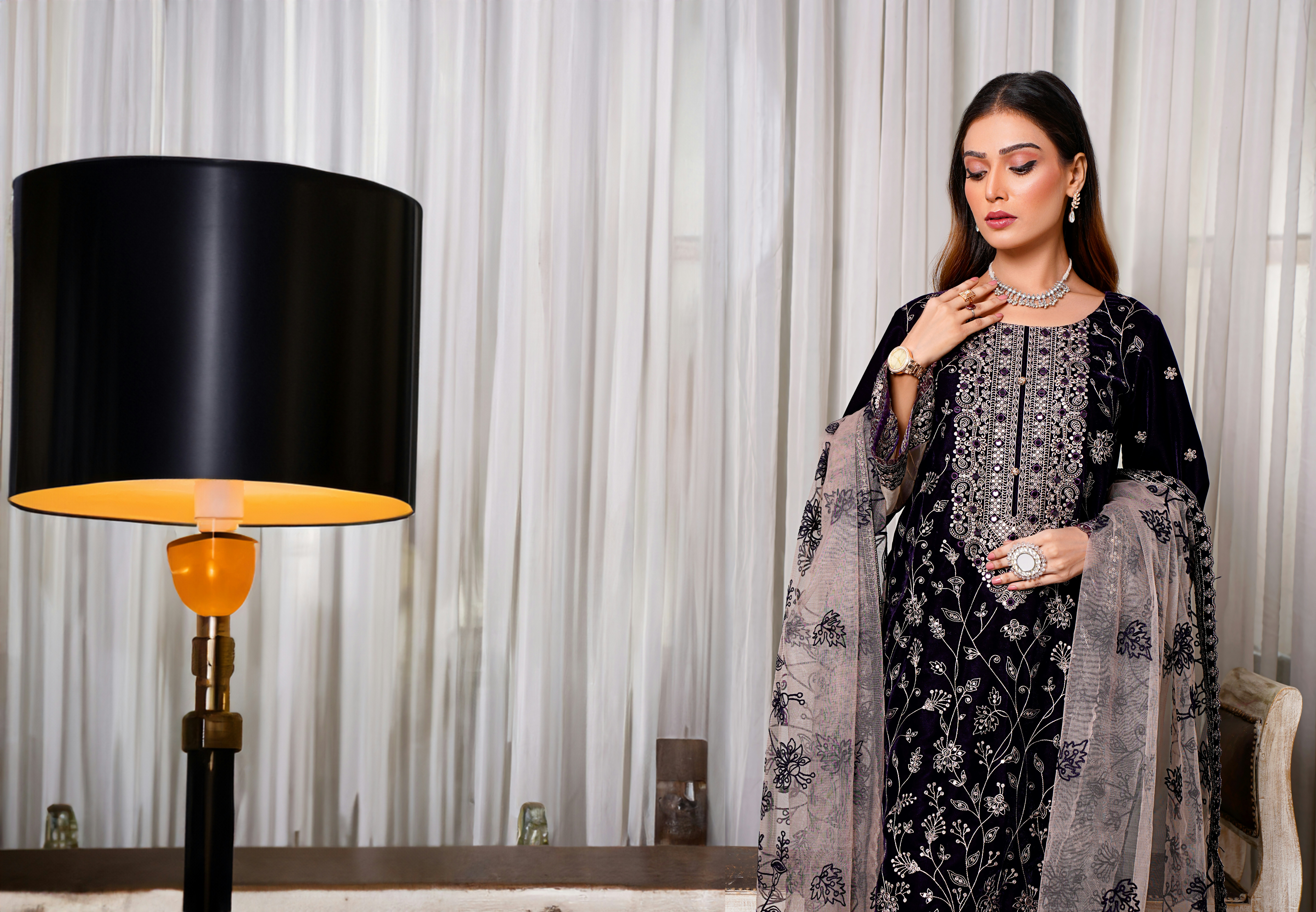 Elegant Designer Suits stiching
