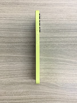 Sleek smart device glowing with forest green and lime accents.