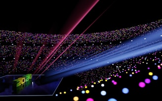 A vibrant image of a countdown timer against a backdrop of sports and casino elements.