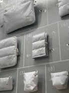 A collection of flexible packaging solutions in different shapes and sizes.