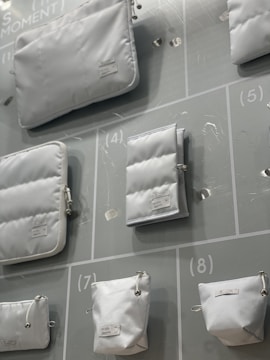 A collection of flexible packaging solutions in different shapes and sizes.