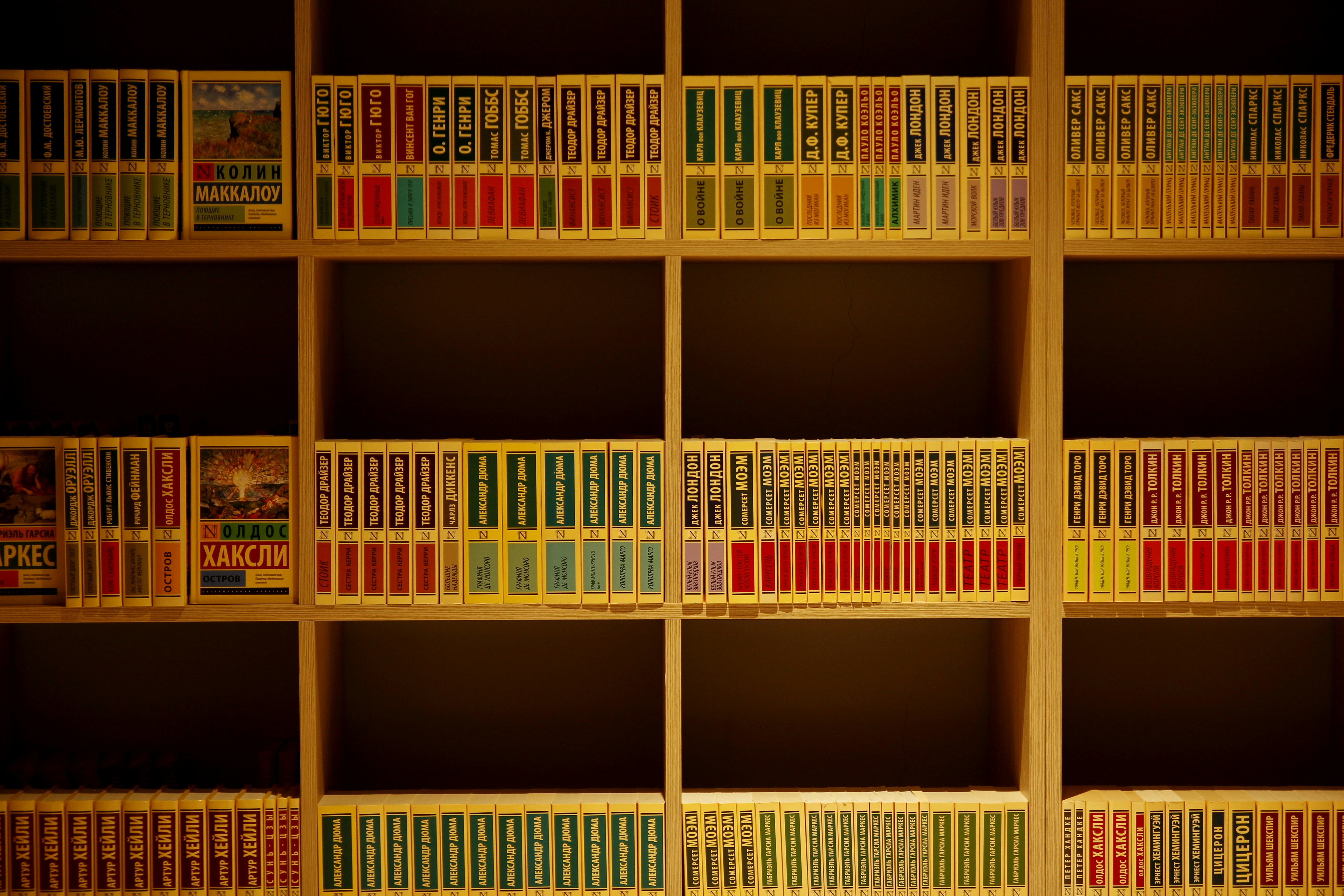 Minimalist Wood Bookshelf