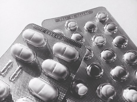 Image of digital e-books related to pharmaceuticals.