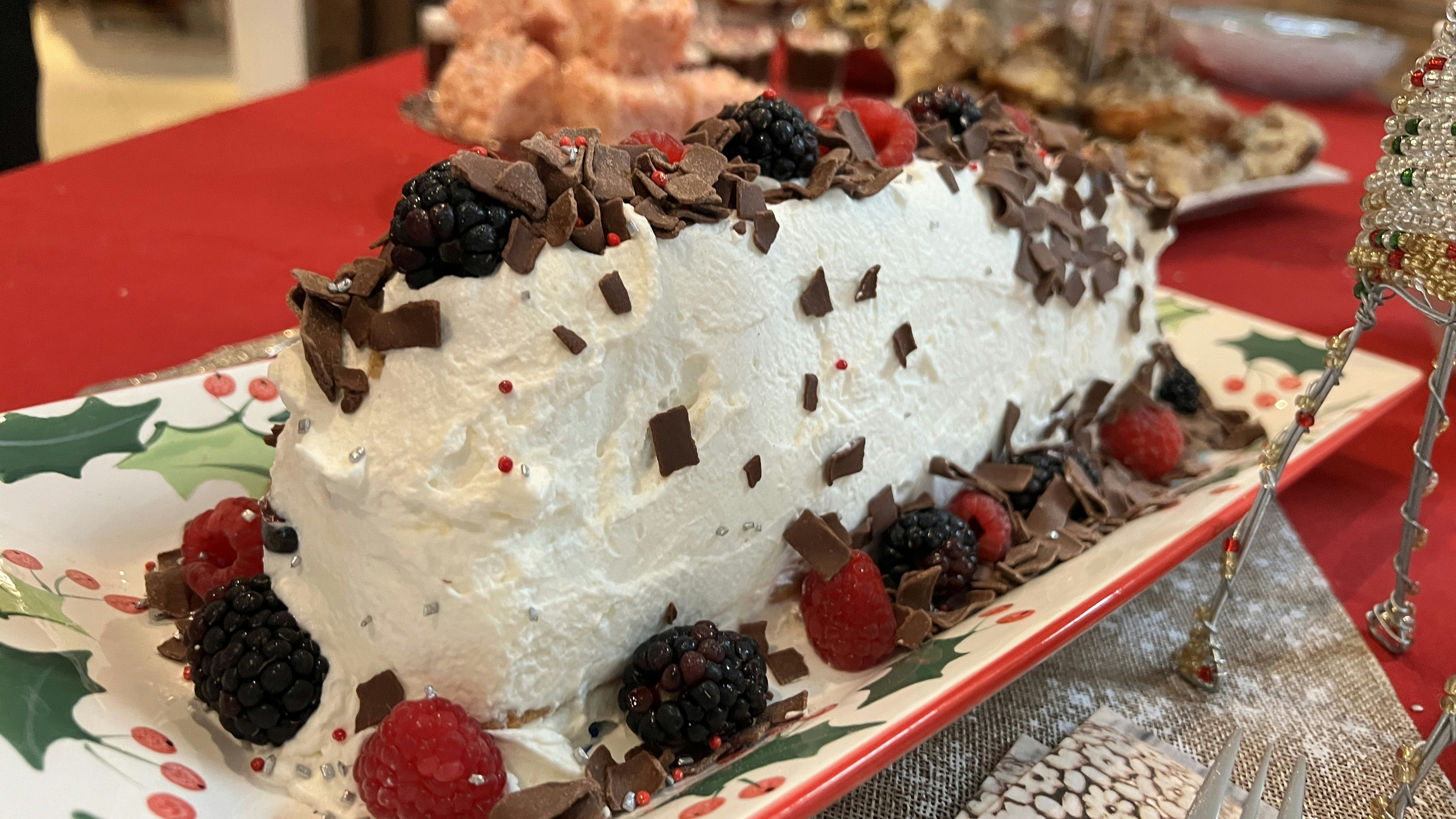Bûche de Noël bio