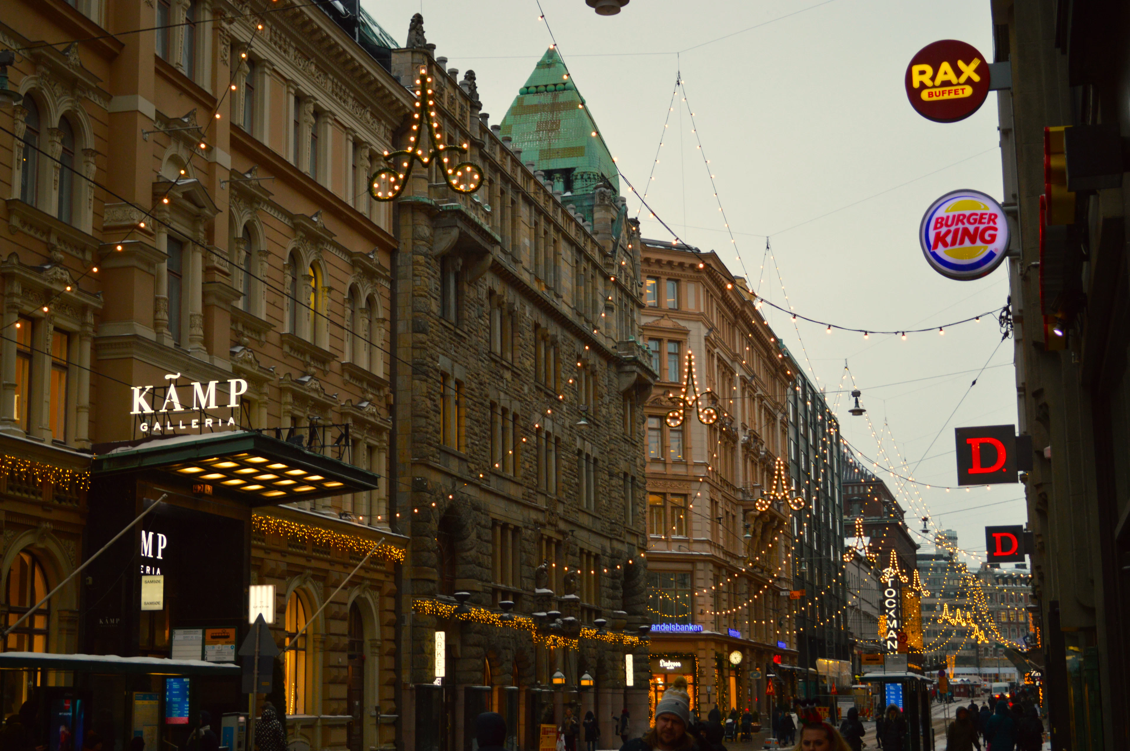 The old town of Helsinki, Finland