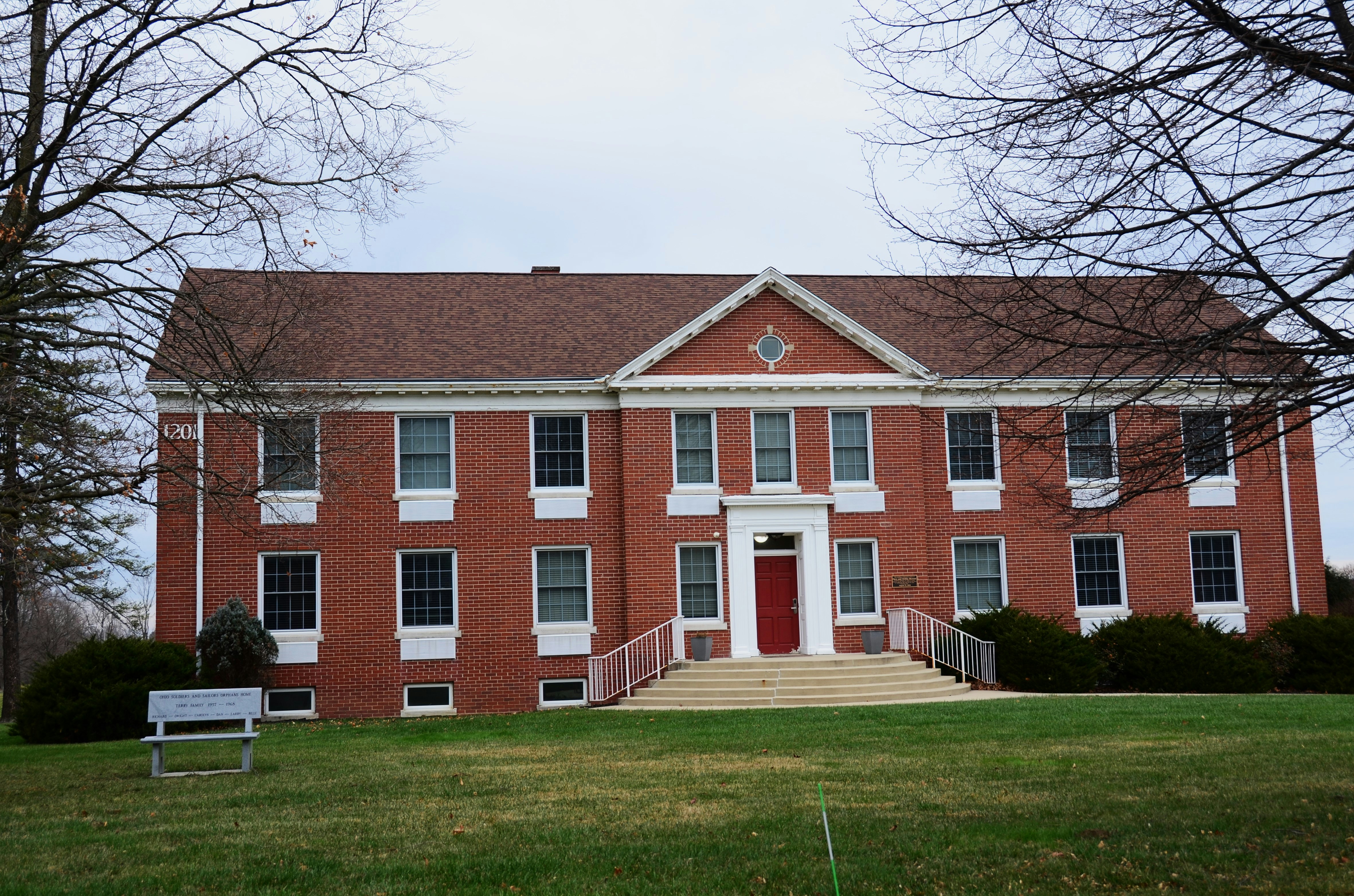Historic red brick building