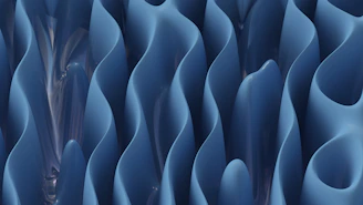 Shiny epoxy-coated countertop reflecting ambient navy blue and epoxy gloss accents.