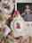 Wall art featuring antique food frame filled with vibrant forever flowers against a retro-inspired backdrop.