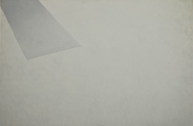 A minimalist composition of geometric shapes in muted tones.