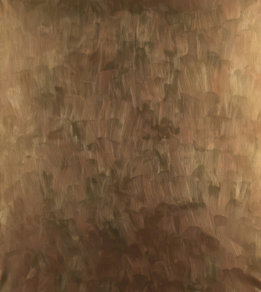 an abstract painting of a brown background
