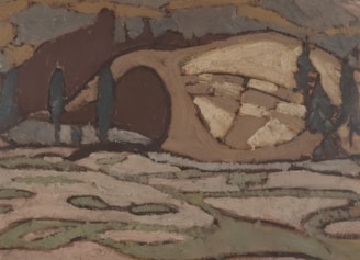 Abstract symbol representing stable and enduring land governance frameworks.