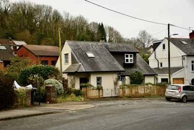 A quaint townhouse in a quiet neighborhood.